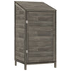 vidaXL Caseta de Jardín Madera Maciza de Abeto 55x52x112 cm Antracita - Image 4 of 15