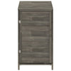 vidaXL Caseta de Jardín Madera Maciza de Abeto 55x52x112 cm Antracita - Image 5 of 15