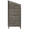 vidaXL Caseta de Jardín Madera Maciza de Abeto 55x52x112 cm Antracita - Image 7 of 15