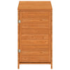 vidaXL Solid Fir Wood Garden Shed 55x52x112 cm Brown - Image 3 of 7