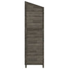 vidaXL Solid Fir Wood Garden Shed 102x52x174.5 cm Anthracite - Image 7 of 16