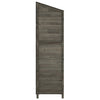 vidaXL Solid Fir Wood Garden Shed 102x52x174.5 cm Anthracite - Image 8 of 16