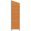 vidaXL Solid Fir Wood Garden Shed, 102x52x112 cm, Brown - Image 8 of 15
