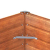 vidaXL Raised Garden Bed, Corten Steel, 100x100x45 cm, Rust - Image 13 of 20