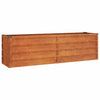 vidaXL Cama de Cultivo Elevada para Jardín de Acero Corten 160x40x77 cm, Oxidado - Image 12 of 41