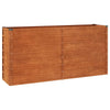 vidaXL Cama de Cultivo Elevada para Jardín de Acero Corten 160x40x77 cm, Oxidado - Image 7 of 41