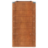 vidaXL Cama de Cultivo Elevada para Jardín de Acero Corten 160x40x77 cm, Oxidado - Image 19 of 41