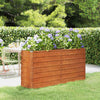 vidaXL Cama de Cultivo Elevada para Jardín de Acero Corten 160x40x77 cm, Oxidado - Image 1 of 41