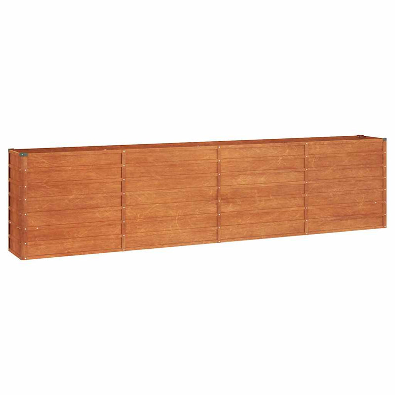 vidaXL Cama de Cultivo Elevada para Jardín de Acero Corten 160x40x77 cm, Oxidado - Image 10 of 41