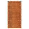 vidaXL Cama de Cultivo Elevada para Jardín de Acero Corten 160x40x77 cm, Oxidado - Image 22 of 41