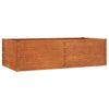 vidaXL Raised Garden Bed Corten Steel 320x80x45 cm Rust - Image 12 of 40