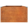 vidaXL Raised Garden Bed Corten Steel 320x80x45 cm Rust - Image 21 of 40