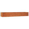 vidaXL Raised Garden Bed Corten Steel 320x80x45 cm Rust - Image 7 of 40
