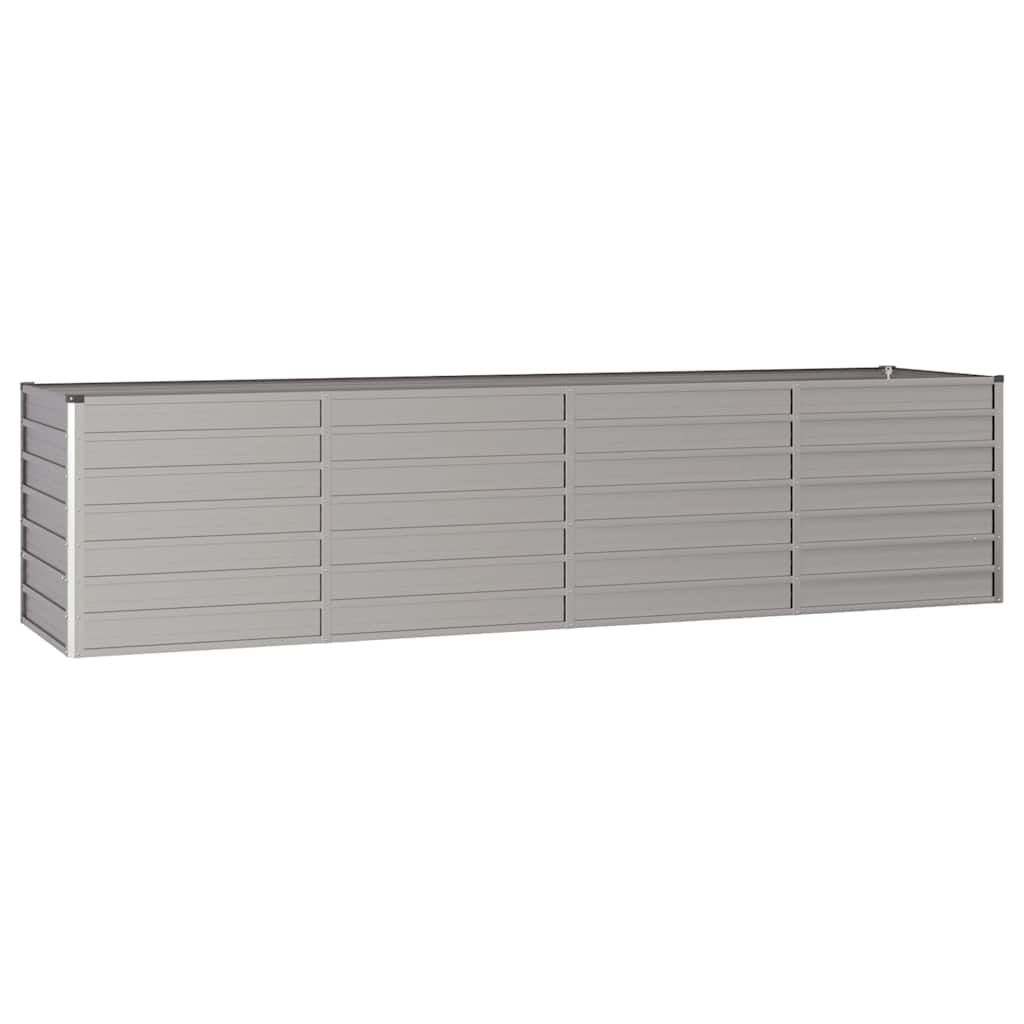 vidaXL Mesa de Cultivo Elevada para Jardín de Acero Corten 320x80x77 cm Óxido - Image 14 of 35