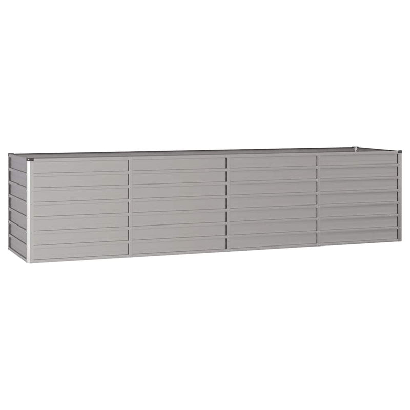 vidaXL Mesa de Cultivo Elevada para Jardín de Acero Corten 320x80x77 cm Óxido - Image 14 of 35