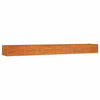 vidaXL Letto Rialzato da Giardino Ruggine 160x80x45 cm Acciaio Corten - Image 8 of 40