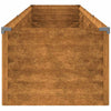 vidaXL Garden Raised Bed, Corten Steel, 291x50x36 cm, Rust - Image 10 of 14