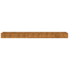 vidaXL Mesa de cultivo elevada para jardín 194x50x36 cm de acero Corten - Image 7 of 14