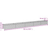 vidaXL Corten Steel Garden Raised Bed, 482x50x69 cm, Rust - Image 13 of 14