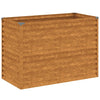 Letto rialzato da giardino 100×50×69 cm in acciaio Corten - Image 2 of 7