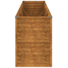 vidaXL Garden Raised Bed, Corten Steel, 291x50x36 cm, Rust - Image 9 of 14