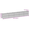 vidaXL Corten Steel Garden Raised Bed, 482x50x69 cm, Rust - Image 14 of 14