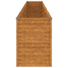 vidaXL Cama de Cultivo Elevada de Jardín en Acero Corten 578x50x69 cm Óxido - Image 5 of 7