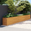 vidaXL Cama de Cultivo Elevada de Jardín en Acero Corten 578x50x69 cm Óxido - Image 1 of 7
