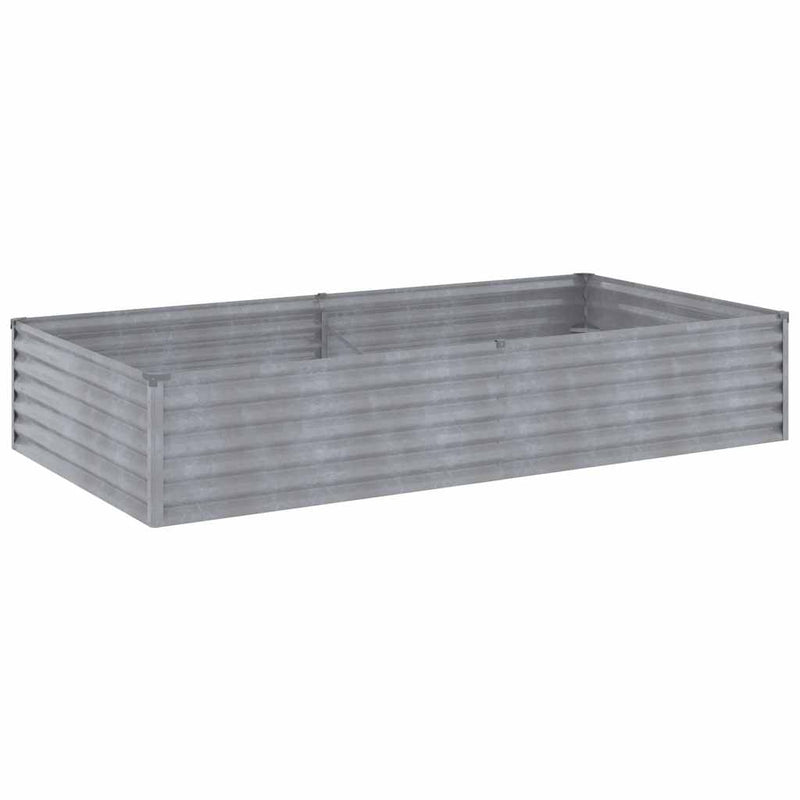 Fioriera Rialzata da Giardino in Acciaio Corten 195×100×36 cm Ruggine - Image 3 of 7