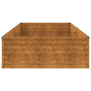 vidaXL Fioriera Rialzata da Giardino 195x100x36 cm in Acciaio Corten - Image 5 of 7