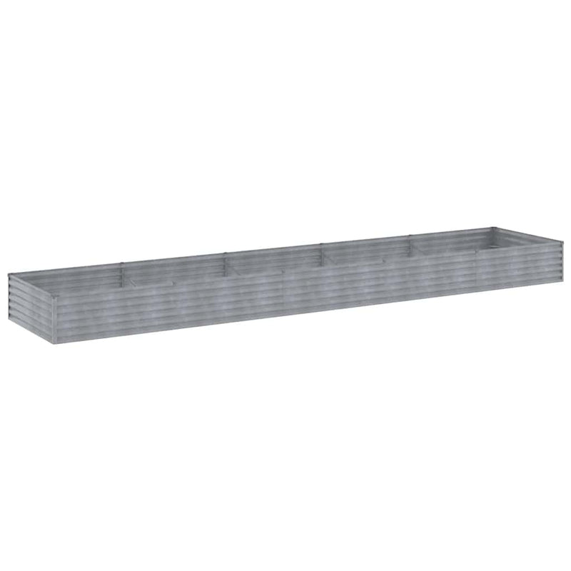 vidaXL Fioriera Rialzata da Giardino 482x100x36 cm in Acciaio Corten - Image 7 of 21