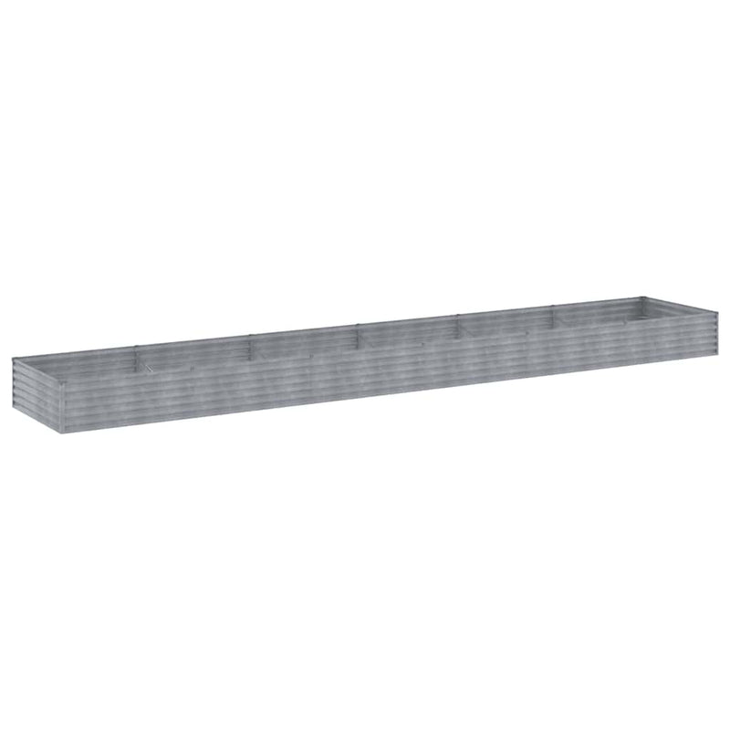 vidaXL Fioriera Rialzata da Giardino 482x100x36 cm in Acciaio Corten - Image 8 of 21