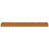 vidaXL Fioriera Rialzata da Giardino 579x100x36 cm in Acciaio Corten - Image 4 of 7