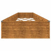 vidaXL Fioriera Rialzata da Giardino 482x100x36 cm in Acciaio Corten - Image 13 of 21