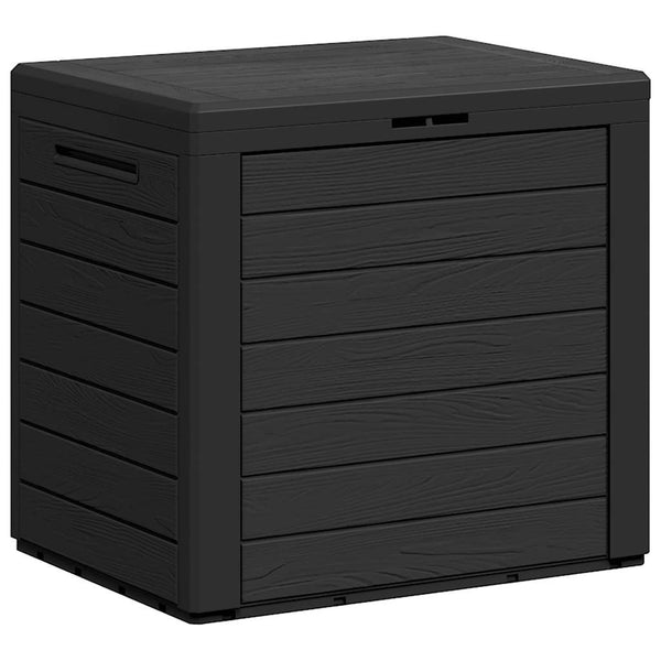 Baule da Giardino in Polipropilene 58,5x46x55 cm Antracite - immagine 2 | SolPatio