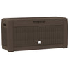 vidaXL Baúl de Jardín de Polipropileno, 310 L, 119x48x60 cm, Marrón - Image 2 of 8