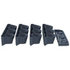 vidaXL Vertical Garden Plant Set in Polypropylene 68.5x19x54.5 cm Anthracite - Image 4 of 8