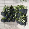 vidaXL Vertical Garden Plant Set in Polypropylene 68.5x19x54.5 cm Anthracite - Image 7 of 8
