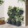 vidaXL Vertical Garden Plant Set in Polypropylene 68.5x19x54.5 cm Anthracite - Image 1 of 8