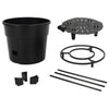 vidaXL Tomato Tower Planter, Polypropylene, 39x150 cm, Anthracite - Image 3 of 4