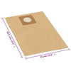 Sacchetti di Carta di Ricambio per Aspirapolvere/Aspiracenere vidaXL 20L/30L (Set da 10) - Image 2 of 2