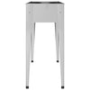 vidaXL Jardinera de Acero Galvanizado 100,5x40,5x90 cm Plata - Image 4 of 5