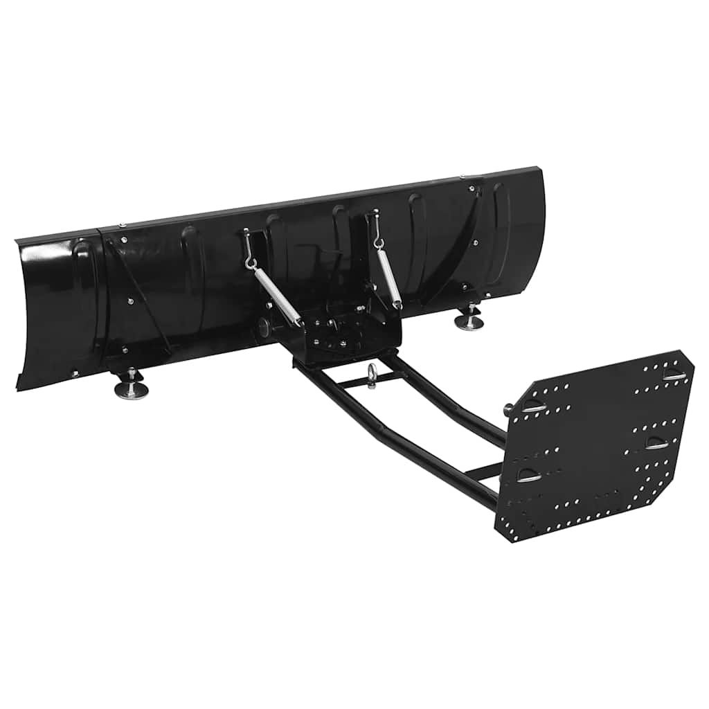 vidaXL Spazzaneve per ATV 150x38 cm Nero - Image 1 of 8