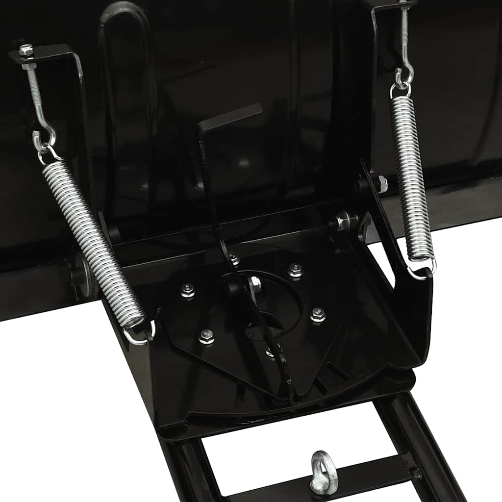 vidaXL Spazzaneve per ATV 150x38 cm Nero - Image 3 of 8