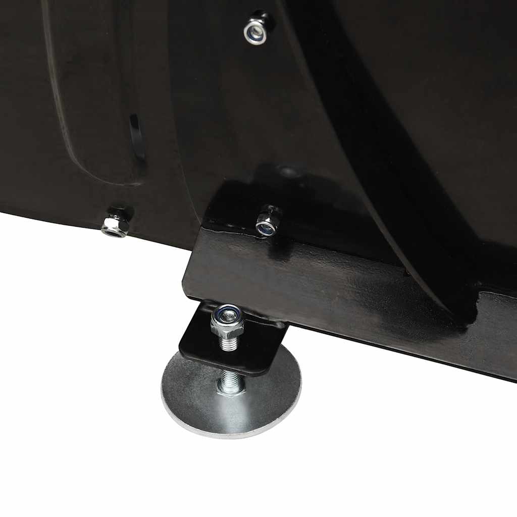 vidaXL Spazzaneve per ATV 150x38 cm Nero - Image 4 of 8