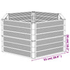 vidaXL Modular Garden Planter, PP, 12 Anthracite Panels - Image 4 of 4
