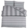 vidaXL Set Copripiumino Grigio 220x240 cm in Cotone - Image 2 of 5