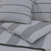 vidaXL Set Copripiumino Grigio 220x240 cm in Cotone - Image 4 of 5
