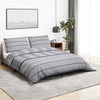 vidaXL Set Copripiumino Grigio 220x240 cm in Cotone - Image 1 of 5