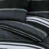 vidaXL Set Copripiumino Nero e Bianco 135x200 cm in Cotone - Image 4 of 5